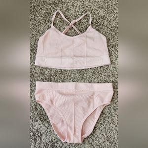 Anthropologie bralette and panties, xs